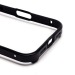 Чехол-бампер - металлический с силиконовыми бортами  для "Apple iPhone 17" (black) (243534)#2142072