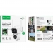  IP-камера HOCO D9 Outdoor HD две камеры (белый)#2138460