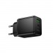 Блок питания сетевой 1 USB, 1 Type-C HOCO C157A Smart, 3.0A, PD30Вт, цвет: черный (1/23/138)#2138937