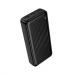 Аккумулятор внешний Borofone BJ78А Clever, 20000mAh, пластик, 2.0А, 2 USB выхода, цвет: черный (1/42)#2140740