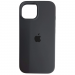Чехол силиконовый Silicone Case ORG iPhone 15 графит (25)#2139915