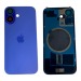 Задняя крышка iPhone 16 (Стекло камеры + Рамка + MagSafe) Оригинал Голубой#2144933