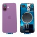 Задняя крышка iPhone 16 (Стекло камеры + Рамка + MagSafe) Оригинал Розовый#2144925