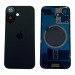 Задняя крышка iPhone 16 (Стекло камеры + Рамка + MagSafe) Оригинал Черный#2144924