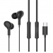 Проводные наушники с микрофоном внутриканальные Celebrat D13 Type-C  (black) (243930)#2141209