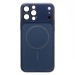 Чехол-накладка - SM091 AG-Glass SafeMag для "Apple iPhone 13 Pro Max" (dark blue) (244010)#2142973