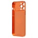 Чехол-накладка - SM091 AG-Glass SafeMag для "Apple iPhone 13 Pro Max" (orange) (244019)#2142968