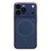 Чехол-накладка - SM091 AG-Glass SafeMag для "Apple iPhone 13 Pro" (dark blue) (244009)#2142967