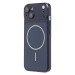 Чехол-накладка - SM091 AG-Glass SafeMag для "Apple iPhone 14" (dark blue) (244003)#2142960