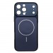Чехол-накладка - SM091 AG-Glass SafeMag для "Apple iPhone 15 Pro Max" (dark blue) (244005)#2141253