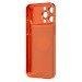 Чехол-накладка - SM091 AG-Glass SafeMag для "Apple iPhone 15 Pro Max" (orange) (244014)#2142950