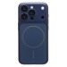 Чехол-накладка - SM091 AG-Glass SafeMag для "Apple iPhone 15 Pro" (dark blue) (244011)#2142949