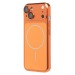 Чехол-накладка - SM091 AG-Glass SafeMag для "Apple iPhone 15" (orange) (244016)#2142939