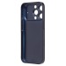 Чехол-накладка - SM091 AG-Glass SafeMag для "Apple iPhone 16 Pro" (dark blue) (244006)#2142929