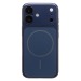 Чехол-накладка - SM091 AG-Glass SafeMag для "Apple iPhone 16" (dark blue) (244008)#2142925