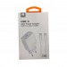 Сетевое зарядное устройство Type-C WUW T108 (1Type-C PD 40W + Кабель Type-C - Type-C) Белый#2146593