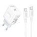 Адаптер Сетевой с кабелем Borofone BA99A Breeze PD (повр. уп.) Type-C 3A/20W (Type-C/Type-C)(244483)#2142049