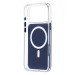 Чехол-накладка SM046 SafeMag для "Apple iPhone 17 Pro Max" (dark blue/transparent) (243966)#2144124