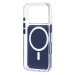 Чехол-накладка SM046 SafeMag для "Apple iPhone 17 Pro" (dark blue/transparent) (243968)#2144157