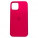 Чехол iPhone 12/12 Pro Silicone Case (c Лого) №62 Фуксия#2143462