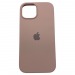 Чехол iPhone 15 Silicone Case (c Лого) №19 Песочно-Розовый#2143478