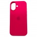 Чехол iPhone 17 Silicone Case (c Лого) №62 Фуксия#2143373