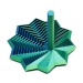Антистресс игрушки - 3D Пирамида 9см (dark blue/green) (243946)#2143610