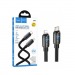 Кабель Lightning - Type-C HOCO U143 (27W/3A/1.2m)  черный#2143673