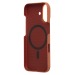 Чехол-накладка - SM028(2) SafeMag Carbon для "Apple iPhone 17 " (orange) (243996)#2145052