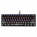Клавиатура механическая Smartbuy RUSH Z46 USB 61 keys черная (SBK346MG)/20#2145248