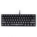 Клавиатура механическая Smartbuy RUSH Z46 USB 61 keys черная (SBK346MG)/20#2145247