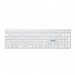 Клавиатура беспроводная A4TECH Fstyler FBX50C USB BT/Radio slim Multimedia (FBX50C WHITE), белая (1/10)#2145942
