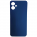 Чехол силиконовый Samsung A06 Soft Touch синий#2145592