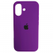 Чехол силиконовый Silicone Case ORG iPhone 16 фиолетовый (24)#2145830