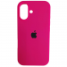Чехол силиконовый Silicone Case ORG iPhone 16 фуксия (09)#2145829