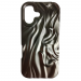 Чехол силиконовый iPhone 16 ВОЛНА 3D титан#2145824