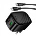 Адаптер Сетевой с кабелем Hoco CS101A USB/Type-C 20W (Type-C/Type-C) (black) (243840)#2180152