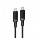 Кабель Type-C - Type-C Hoco U153 Extreme 100W 120см   (black) (243868)#2145690
