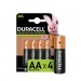 Аккумулятор предзаряженный RTU Duracell HR6 AA BL4 NI-MH 2400/2500mAh (4/40/15000)#2146558