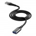 Адаптер XO NB220 3.0 (USB-USB) 2м, черный#2146772