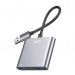 Адаптер-хаб XO HUB012A 4в1 USB (USB3.0*4), черный#2146791