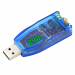 Модули питания NONAME DC-DC USB Модуль Step-Up/Down DC-DCпреобразователь Uвх=5В Uвых=1,2-24В P=3Вт с цифровым индикаторомв корпусе#2147427