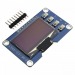 Модули индикации, управления NONAME Графический OLED 1,3"индикатор 128x64 SSH1116 с клавиатурой 1x4 (белый)#2147203