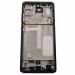 Дисплей для Samsung SM-A525/A526/A528 Galaxy A52/A52 5G/A52s +тачскрин + рамка (черный), OLED LCD#2147971
