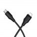 Кабель Lightning - Type-C HOCO X124 (27W/3A/1m/силиконовый) черный#2147712
