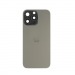 Задняя крышка (стекло) в сборе с рамкой iPhone 16 Pro Max (Снятый) (No NFC) (Black Titanium)#2147975