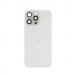 Задняя крышка (стекло) в сборе с рамкой iPhone 16 Pro Max (Снятый) (No NFC) (White Titanium)#2147972