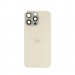 Задняя крышка (стекло) в сборе с рамкой iPhone 16 Pro Max (Снятый) (с NFC) (Desert Titanium)#2147978