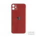 Задняя крышка (стекло) узкий вырез iPhone 11 Оригинал (Red)#2149242