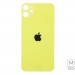 Задняя крышка (стекло) узкий вырез iPhone 11 Оригинал (Yellow)#2149246
